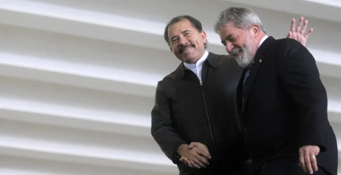 Regime da Nicarágua parabeniza Lula e o chama de 'companheiro e irmão'