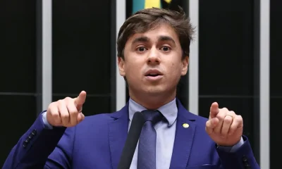 Sobrino-neto de Dilma pede apreensão de passaporte de Nikolas Ferreira
