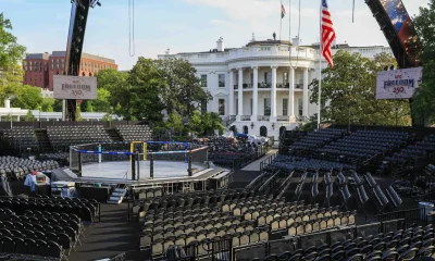 Casa Branca Se Transforma em Octógono do UFC: A "Garra" Gigante e a Controvérsia do UFC Freedom 250