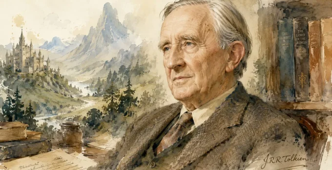 Descoberta Inédita: Obra Desconhecida de J.R.R. Tolkien, Autor de O Senhor dos Anéis, Surge na Biblioteca de Oxford