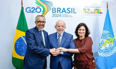 OMS e Lula pedem "coragem" ao G7 para concluir tratado global contra pandemias e evitar caos futuro