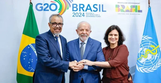 OMS e Lula pedem "coragem" ao G7 para concluir tratado global contra pandemias e evitar caos futuro
