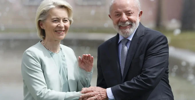 Lula no G7: Brasil busca reverter restrição europeia à carne e aço em reunião com líderes da UE