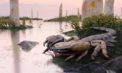 O Gigante Pré-Histórico: Conheça o Maior Escorpião que Já Habitou a Terra, Com 1 Metro de Comprimento!