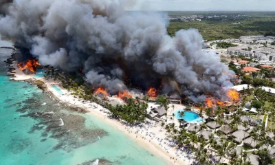 Incêndio em resort na República Dominicana deixa turista morta e força evacuação de 1.700 pessoas