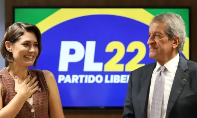 PL não substituirá Michelle Bolsonaro na presidência do PL Mulher, diz Valdemar Costa Neto