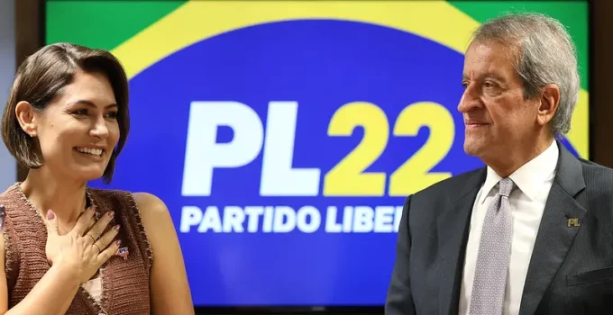 PL não substituirá Michelle Bolsonaro na presidência do PL Mulher, diz Valdemar Costa Neto
