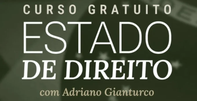 Gazeta do Povo lança curso gratuito sobre Estado de Direito com Adriano Gianturco