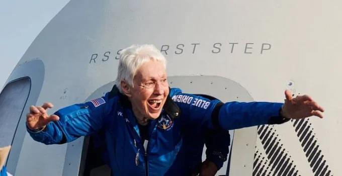 Wally Funk, pioneira da aviação e que voou ao espaço aos 82 anos, morre aos 87 Wally Funk, pioneira da aviação e que voou ao espaço aos 82 anos, morre aos 87