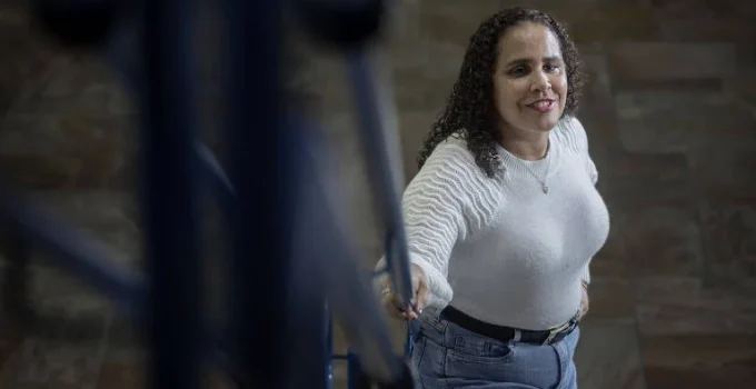 Maior medalhista paralímpica do Brasil, Adria Santos comanda instituto que apoia crianças em SC Maior medalhista paralímpica do Brasil, Adria Santos comanda instituto que apoia crianças em SC