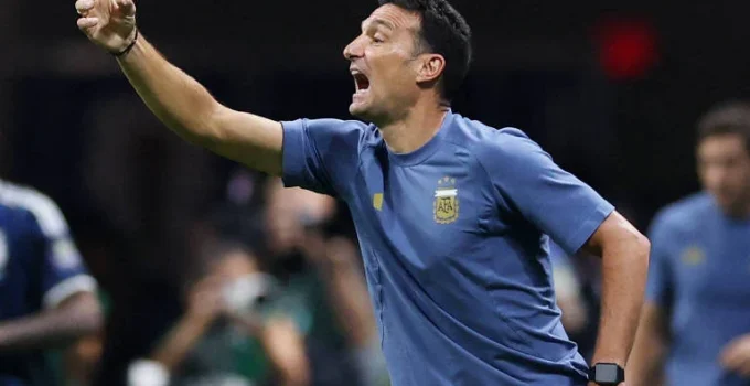 Scaloni celebra virada heroica e exalta união da Argentina na Copa do Mundo