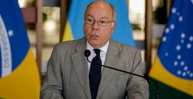 Brasil: Ministro das Relações Exteriores acusa EUA de tarifar produtos por