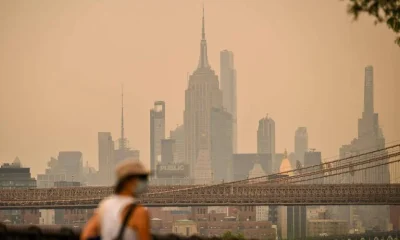 Fumaça de incêndios no Canadá causa alerta de saúde pública no nordeste dos EUA