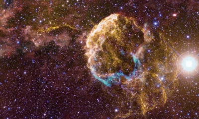Astrônomos identificam vestígios de duas estrelas que explodiram em sistema binário