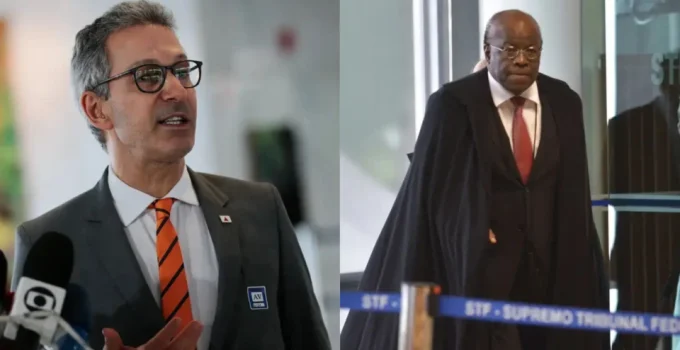 Zema cogita Joaquim Barbosa para vice em sua chapa presidencial Zema cogita Joaquim Barbosa para vice em sua chapa presidencial
