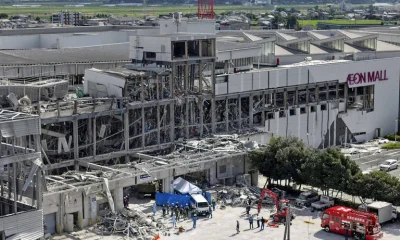 Buscas Finais em Shopping Desabado no Japão Após Terremoto Mortal