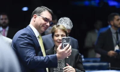 Tereza Cristina desmarca partido e declara apoio a Flávio Bolsonaro