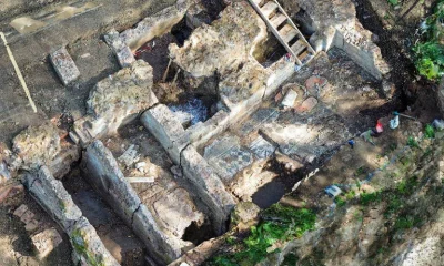 Arqueólogos descobrem possível quartel de bombeiros da Roma Antiga perto do Coliseu