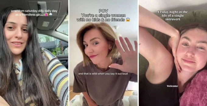 Influenciadoras celebram a solidão como estilo de vida e desafiam estigmas