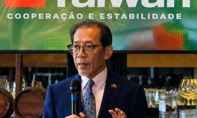 Taiwan pede apoio do Brasil contra pressão chinesa e vê disputa global entre democracia e autoritarismo