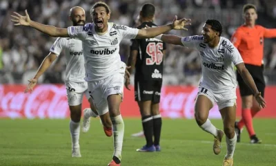 Santos vence Vasco em São Januário e escapa da zona de rebaixamento