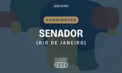 Rio de Janeiro define 16 candidatos para duas vagas no Senado em 2026