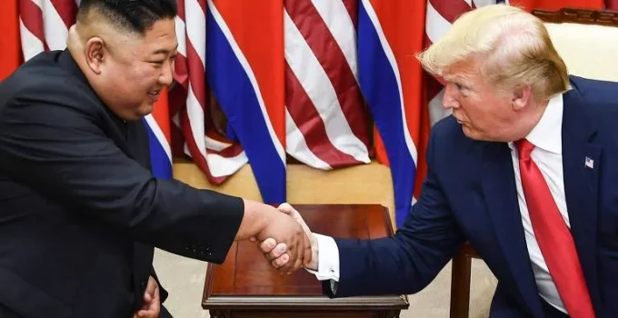 Trump pressiona por novo encontro com Kim Jong Un ainda este ano