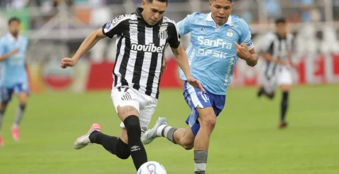 Sem Neymar, Santos empata no Equador e avança às quartas da Sul-Americana