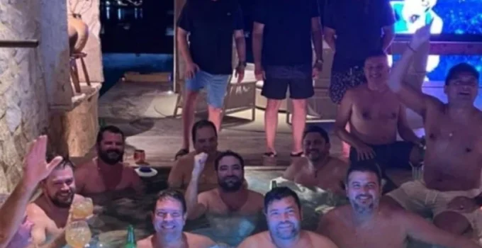 Vice-líder de Lula no Senado pede investigação sobre vazamento de foto em piscina com políticos