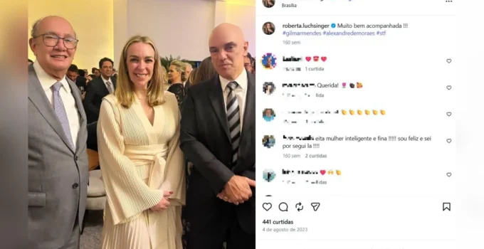Lobista com fotos de Lula e ministros do STF: quem é Roberta Luchsinger e quais as conexões?