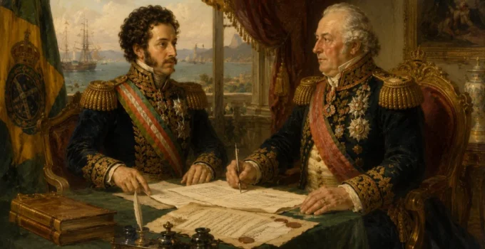 A Independência do Brasil: Um Divórcio Diplomático e Financeiro com Portugal