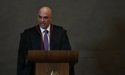 Moraes teria auxiliado ex-banqueiro preso a organizar evento em Londres com ministros do STF