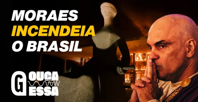 Moraes é comparado a Nero em tática de "incendiar o país" para fugir de acusações