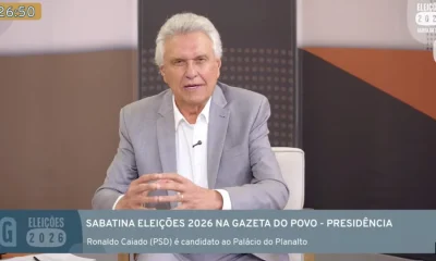 Caiado cobra quebra de sigilo do INSS e Banco Master e diz que eleitor não pode pedir voto de volta