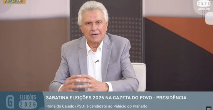 Caiado cobra quebra de sigilo do INSS e Banco Master e diz que eleitor não pode pedir voto de volta