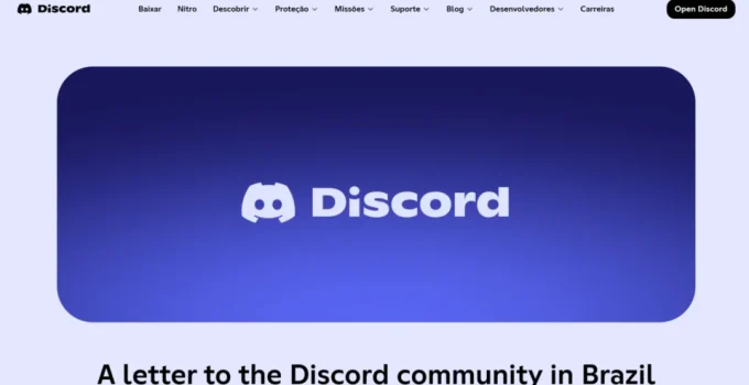 AGU pressiona Justiça para obrigar Discord a reforçar proteção de menores