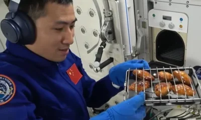 Estação Espacial Chinesa Ganha Upgrade na Cozinha com Air Fryer e Micro-ondas