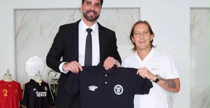 Michel Salgado, ex-Real Madrid, é o novo técnico do North Esporte Clube para disputa da Série D