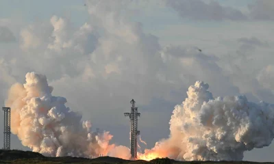 SpaceX realiza primeiro voo orbital do megafoguete Starship em teste histórico