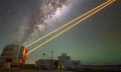 Estrelas artificiais: a ciência por trás dos lasers gigantes que ajudam astrônomos a desvendar o cosmos