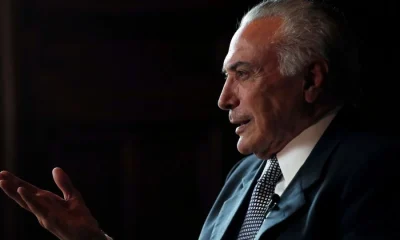 Temer declara apoio a Flávio Bolsonaro no segundo turno de 2026