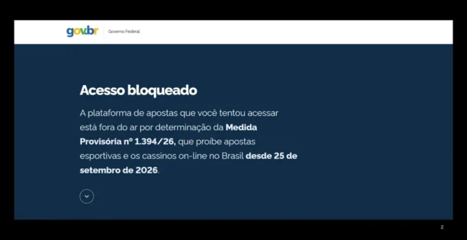 Sites de apostas redirecionam para aviso do governo após proibição de Lula