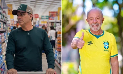 Disputa nas redes: Flávio Bolsonaro convoca apoiadores a expor preços de alimentos; PT aposta nas cores nacionais